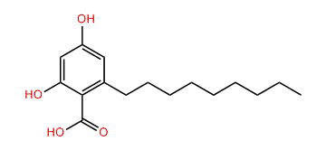 6-Nonyl-3,5-dihydroxybenzoic acid